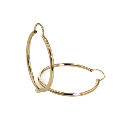 ARETES CANDONGAS 18K