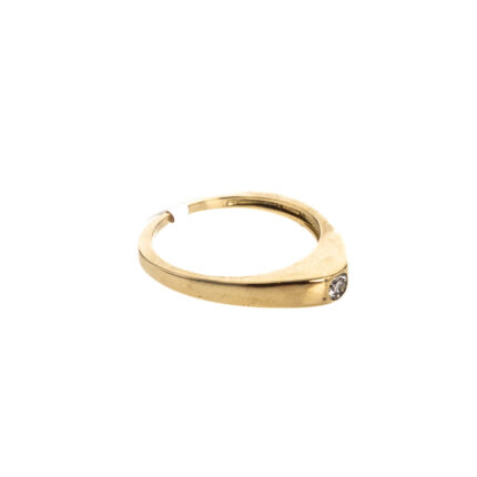 ANILLO 18K - P. FINA - 0,10 CT APROX