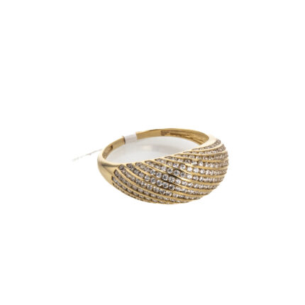 ANILLO CON ZIRCONES 18K