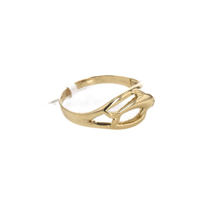 ANILLO DELFIN CON ZIRCON 18K