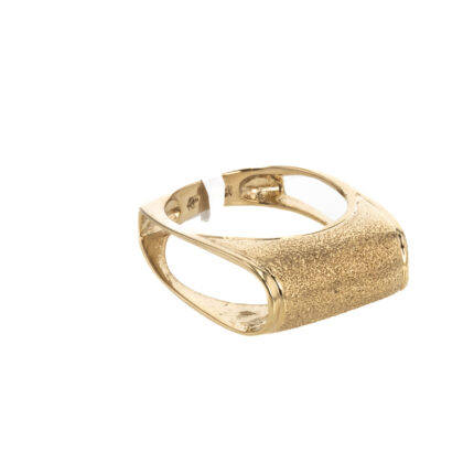 ANILLO SATINADO 18K