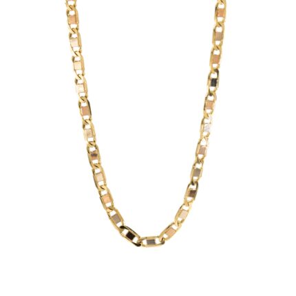 CADENA ANCLA 3 COLORES 18K