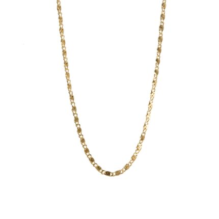 CADENA TEJIDO CHINO 18K