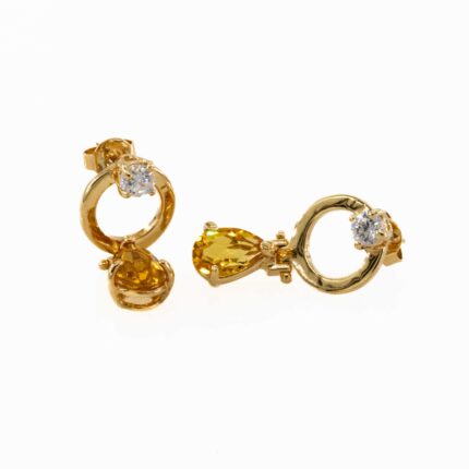 ARETES 18K - CON ZIRCONES