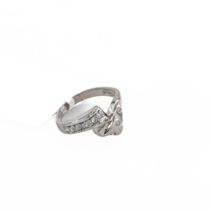 ANILLO CON ZIRCONES 18K