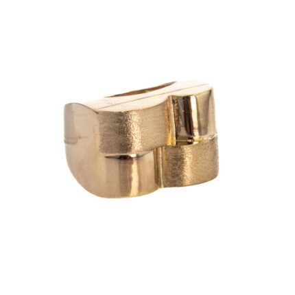 ANILLO SATINADO 18K