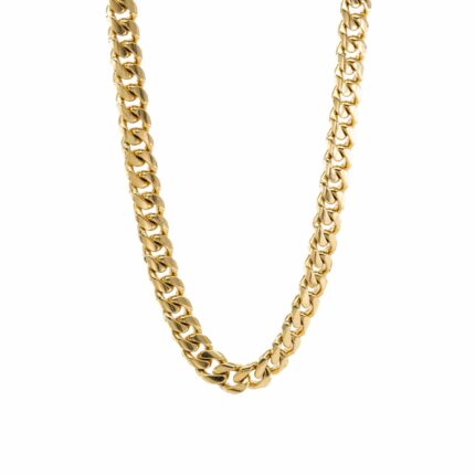 CADENA LOMO DE CORVINA 18K