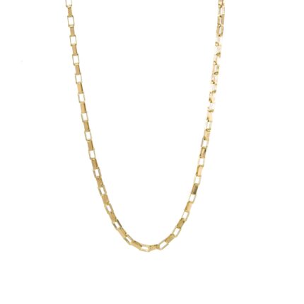 CADENA TEJIDO CAJA 18K