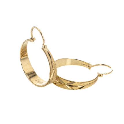 ARETES CANDONGAS 18K