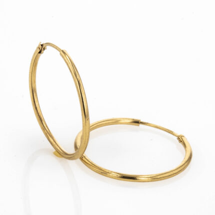 ARETES CANDONGAS 18K