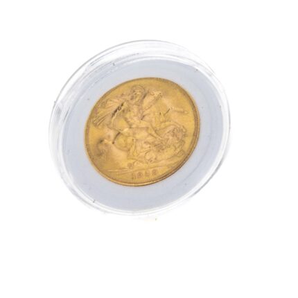 MONEDA REINO UNIDO 1 LIBRA SOBERANA 1959 22K