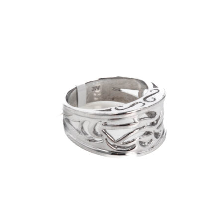 ANILLO CON DISEÑO 18K