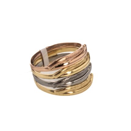 ANILLO 3 COLORES 18K