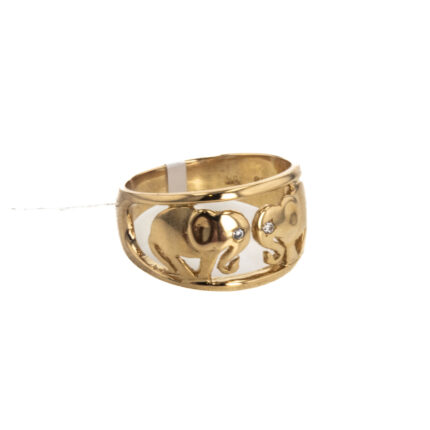 ANILLO ELEFANTES 18K