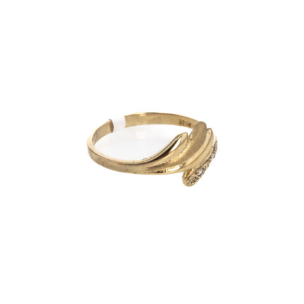ANILLO CON ZIRCONES 18K