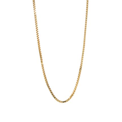 CADENA TEJIDO CAJA 18K