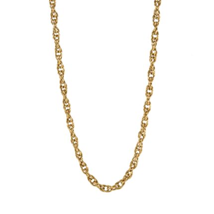 CADENA TEJIDO CORDON 18K