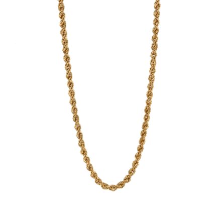 CADENA TEJIDO CORDON 18K