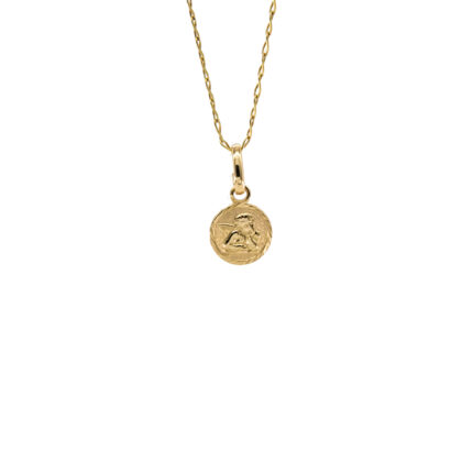 DIJE REDONDO ANGEL 18K