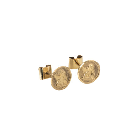 ARETES TOPOS ANGEL 18K
