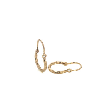 ARETES CANDONGAS 18K