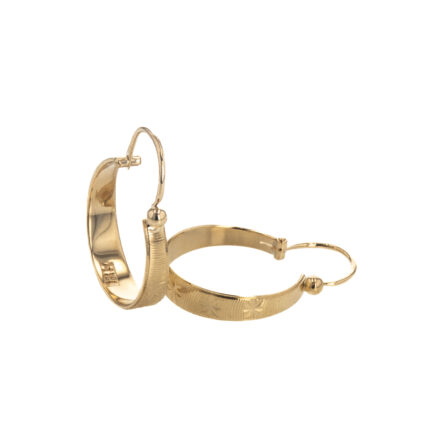 ARETES CANDONGAS 18K