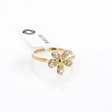 ANILLO FLOR 18K