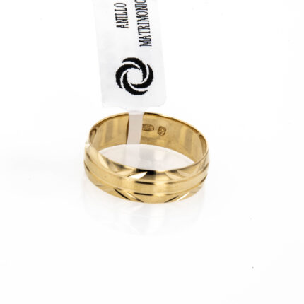 ANILLO MATRIMONIO 18K