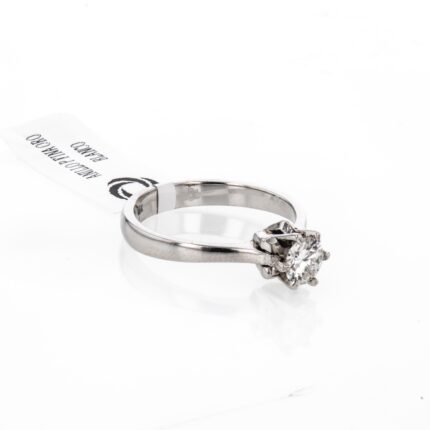 ANILLO P. FINA ORO BLANCO