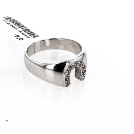 ANILLO 18K O.BLANCO P.FINA