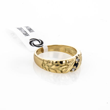 ANILLO PIEDRAS FINAS 18K