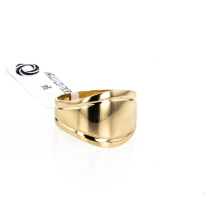 ANILLO LISO DISEÑO 18K