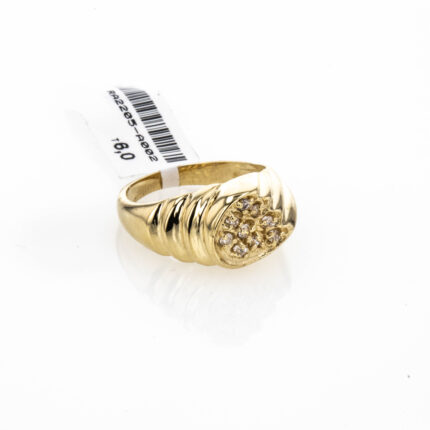 ANILLO PIEDRA 18K