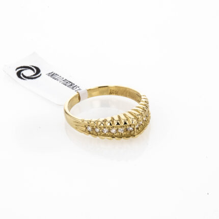ANILLO PIEDRAS 18K