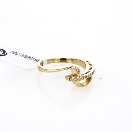 ANILLO PIEDRAS 18K