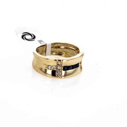 ANILLO PIEDRAS 18K