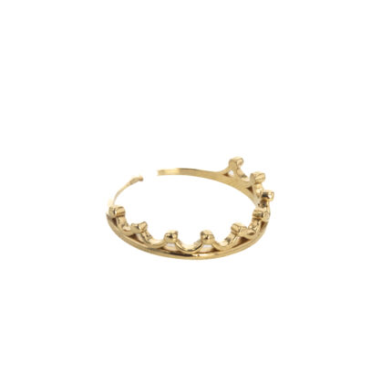 ANILLO CORONA 18K