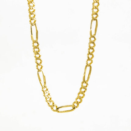 CADENA CUBANA ALTERNADA 18K