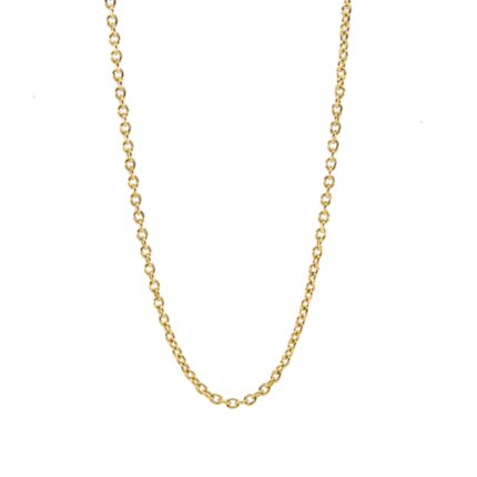 CADENA TEJIDO FORZADA 18K