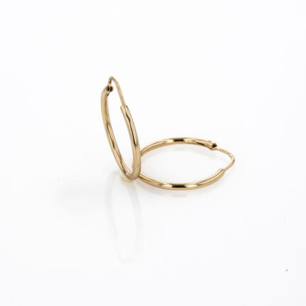 ARETES CANDONGAS 18K