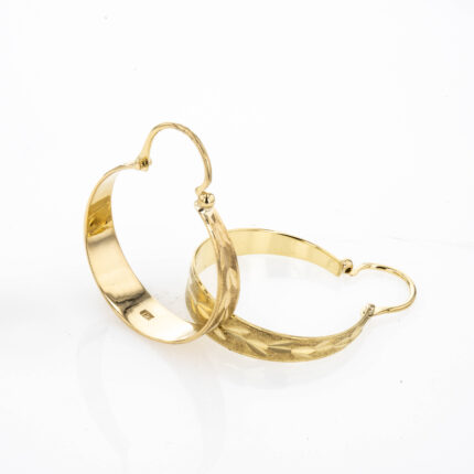 ARETES CANDONGAS 18K