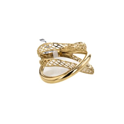 ANILLO MALLA 18K