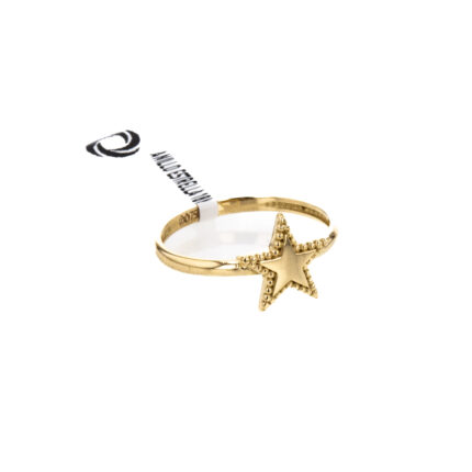 ANILLO ESTRELLA 18K