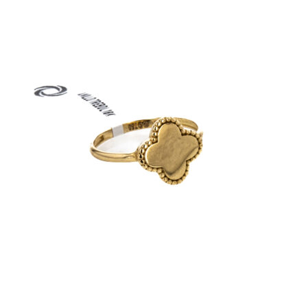 ANILLO TREBOL 18K