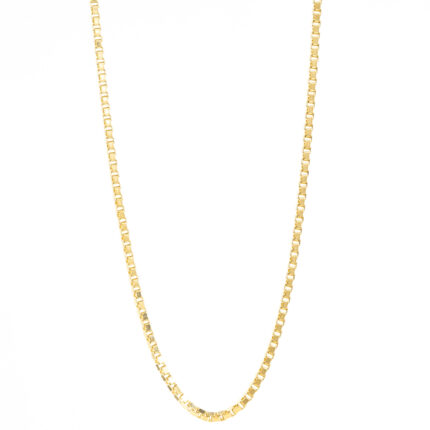 CADENA CAJA 18K
