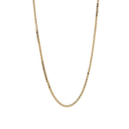 CADENA TEJIDO CAJA 18K