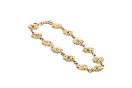 PULSERA CON SOLES 18K