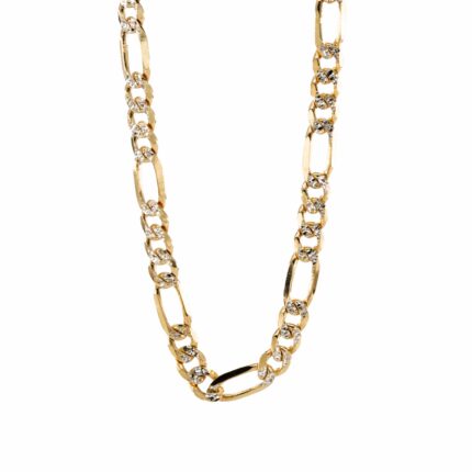 CADENA 3X1 2 COLORES 18K