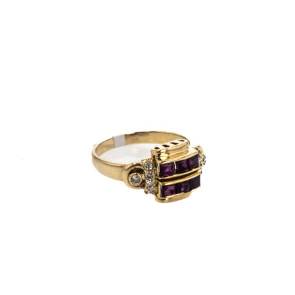 ANILLO 18K - P. FINA - 0,10 CT APROX