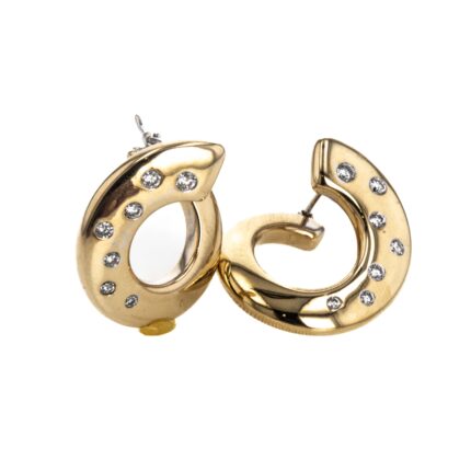 ARETES 18K - P. FINA - 0,14 CT APROX